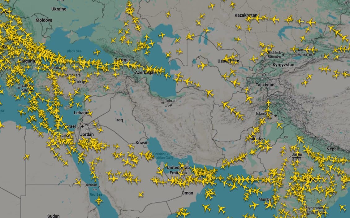 Airspace shutdown in Iran and Israel disrupts Uzbekistan-linked flights