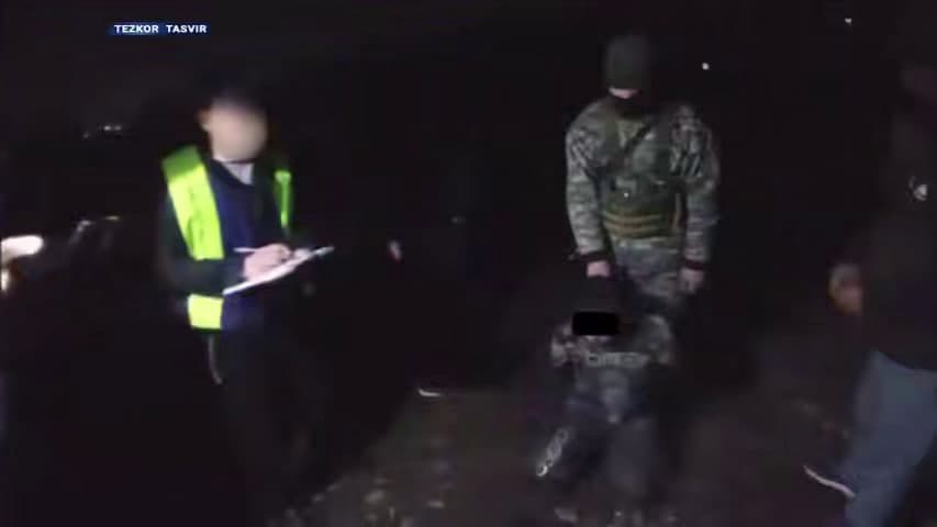 Наркокурьер, переплывший из Таджикистана, задержан с более чем 5 кг гашиша
