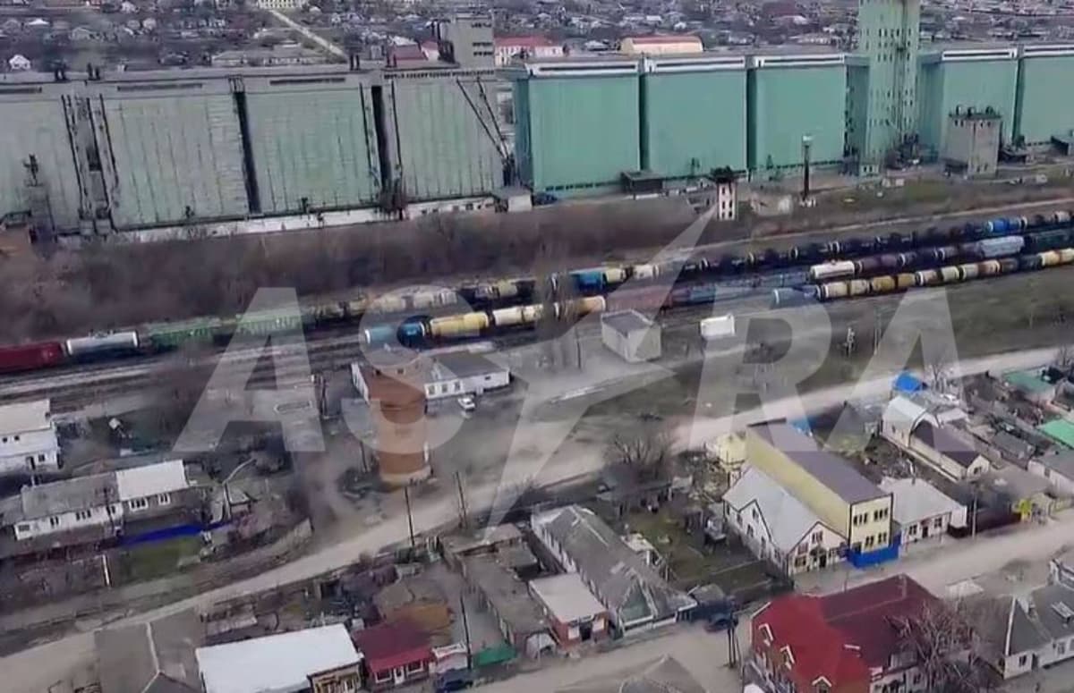 Rostov yaqinidagi Tatsinskaya stansiyasiga yana dronlar hujum qildi