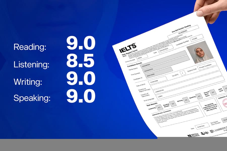 “8,5 балл ҳам етади дейишганди” – 17 ёшидаёқ IELTS'дан 9 балл олган Нозима Қадамова ҳикояси