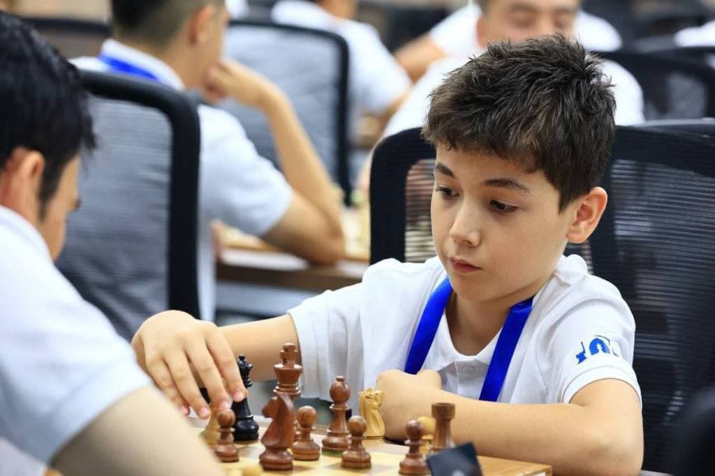 O‘zbekistonlik yosh shaxmatchilar maktab jamoalari o‘rtasida o‘tkazilgan jahon chempionati Osiyo bosqichida g‘olib bo‘ldi