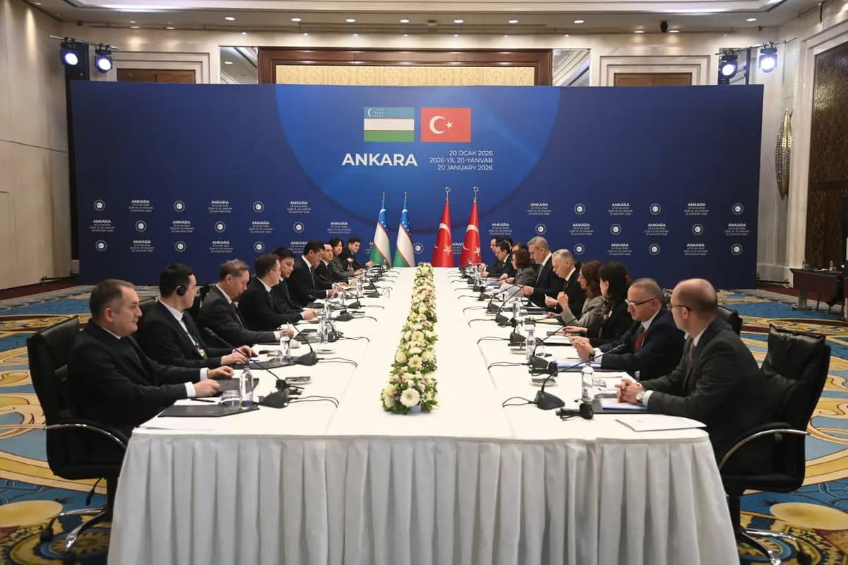 Tashkent and Ankara expand cooperation across security, economy, and connectivity