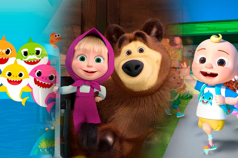 Cocomelon’dan Masha va ayiqqacha: dialogsiz multfilmlar til chiqishini kechiktiradi(mi?)