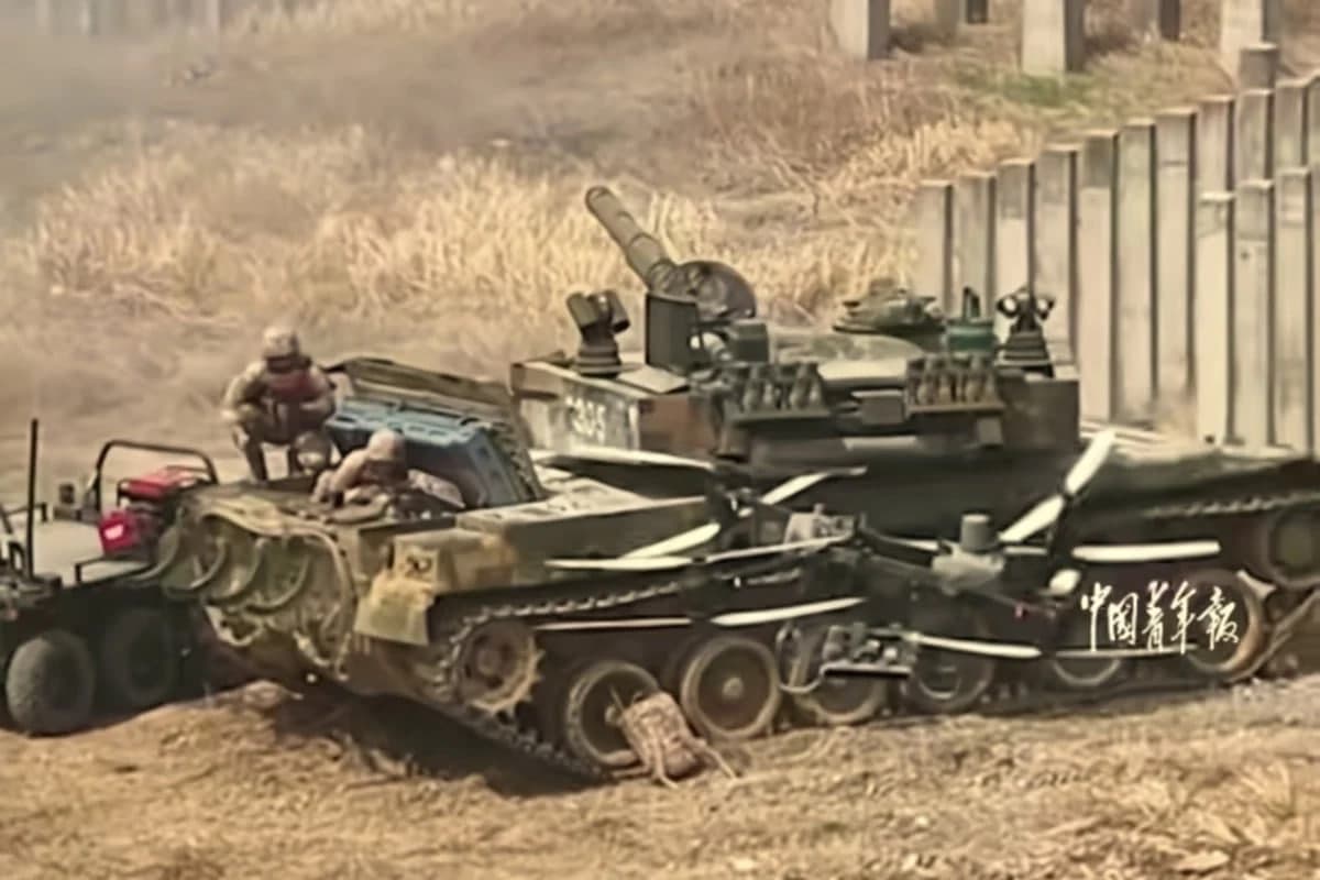 Type 96 дронларга қарши: Хитойнинг 2500 та танки янги ҳимоя билан жиҳозланди