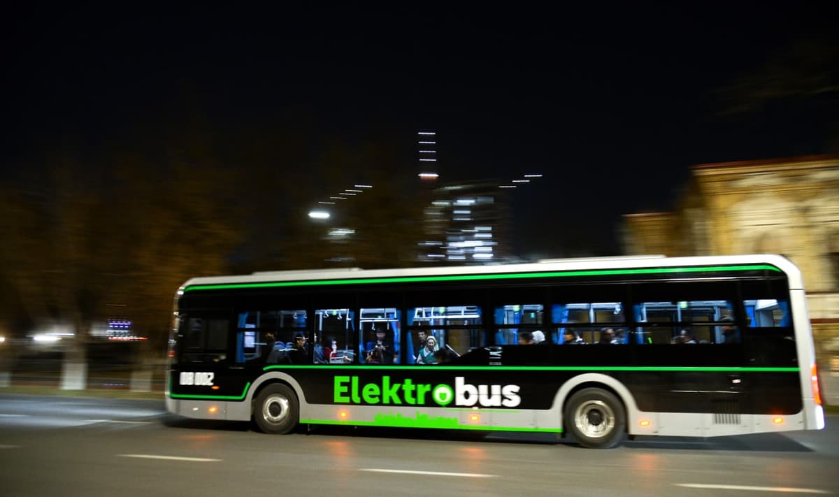 Toshkentda 2025 yil oxirigacha tungi avtobuslarning birinchi yo‘nalishi ish boshlaydi