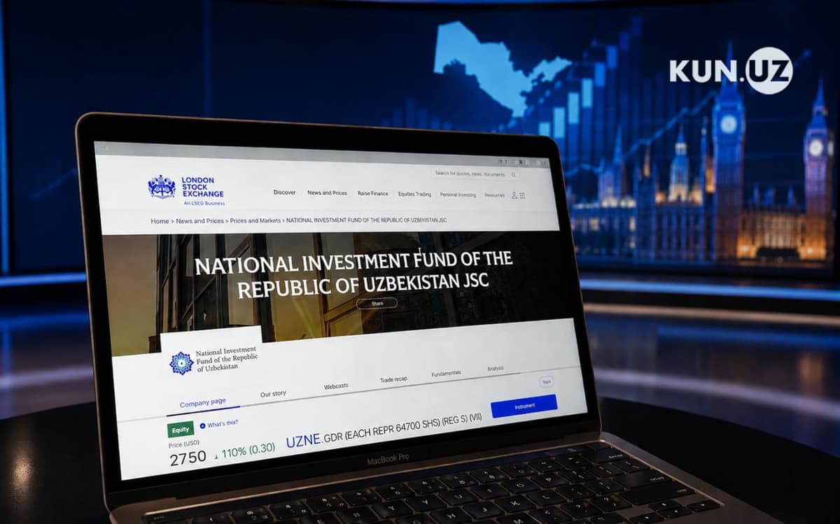 Uzbekistan National Investment Fund debuts on London Stock Exchange