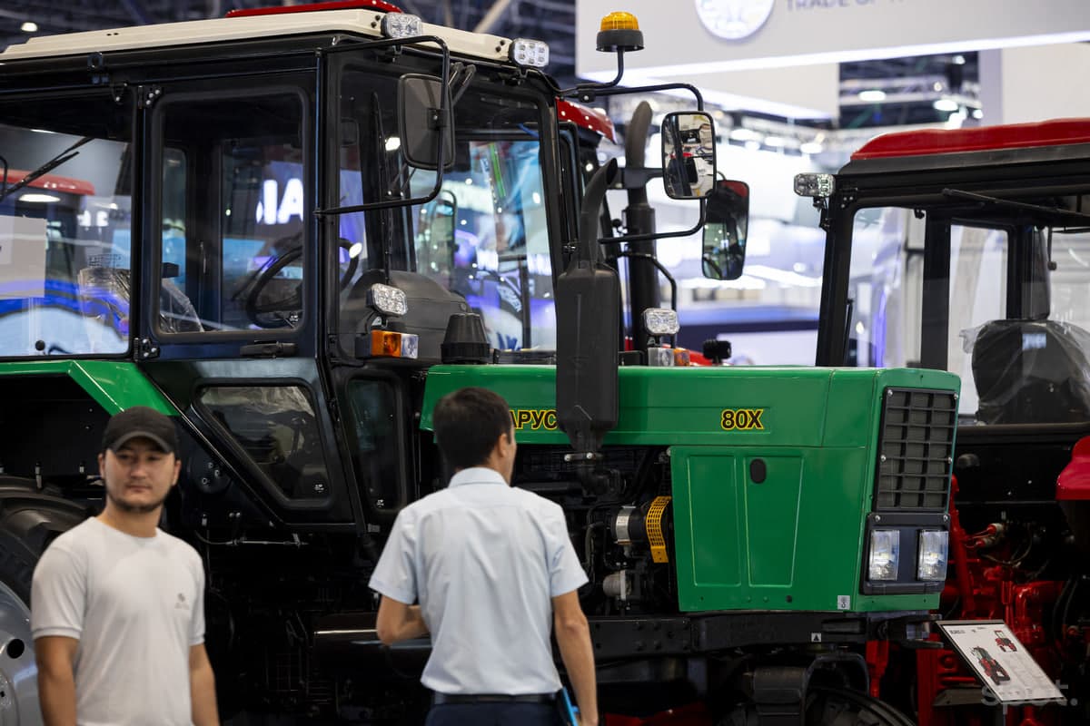 Belarusian MTZ launches tractor assembly plant in Uzbekistan