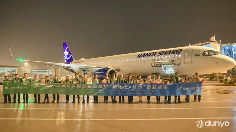 Uzbekistan and China expand aviation links with new Tashkent–Hangzhou service