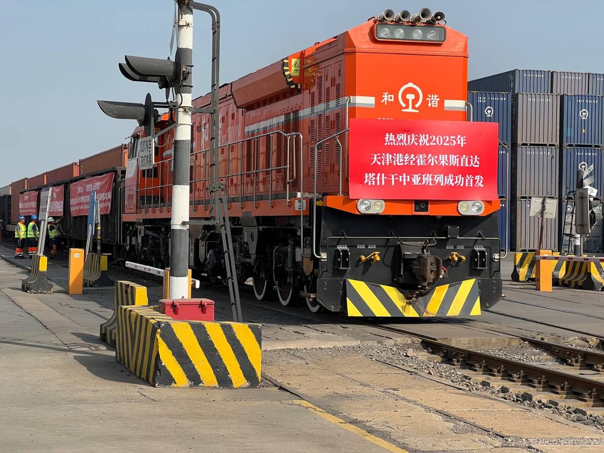 Faster, cheaper, closer: Tianjin–Tashkent railway route begins operations