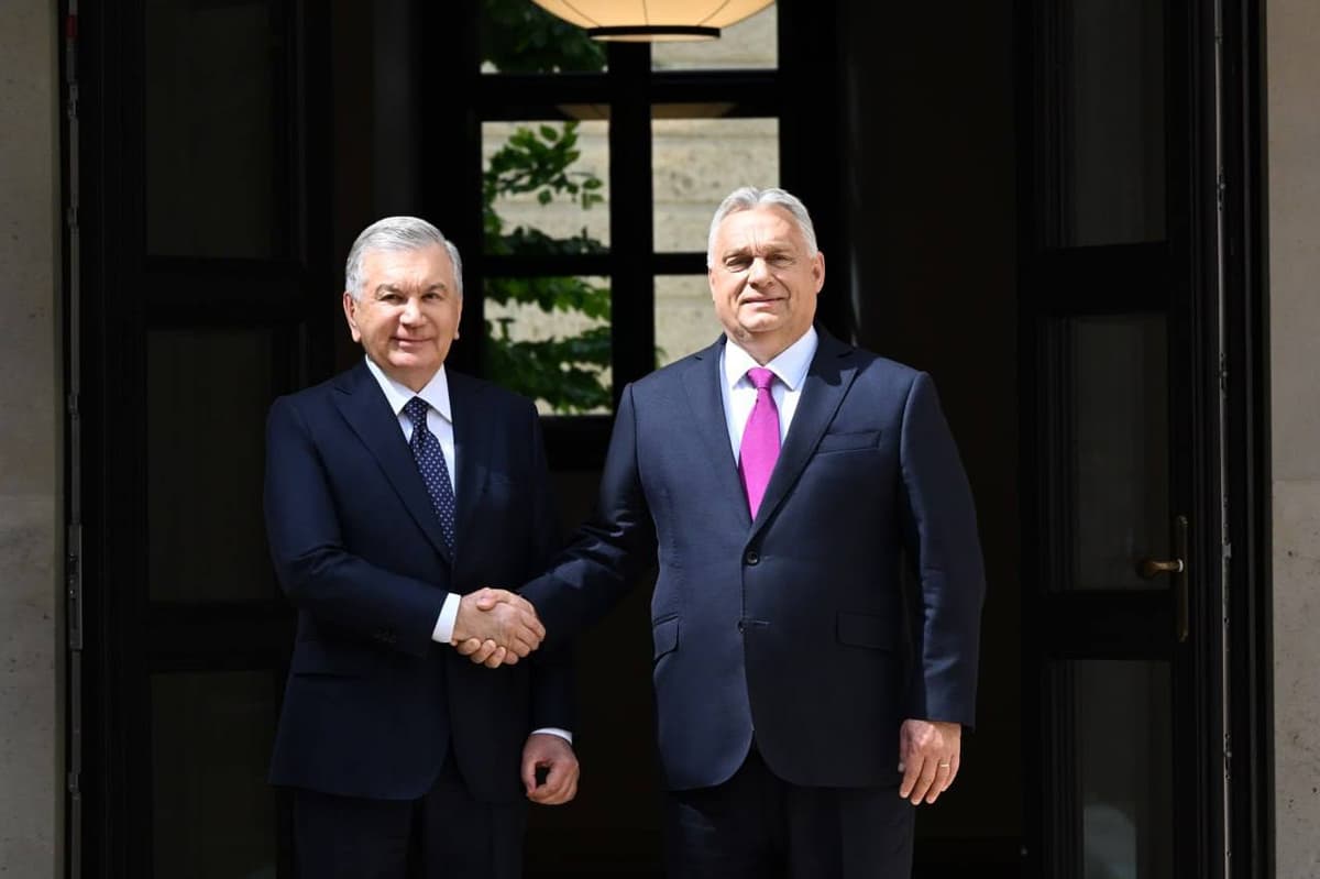 Шавкат Мирзиёев ва Виктор Орбан тор доирада музокара ўтказди