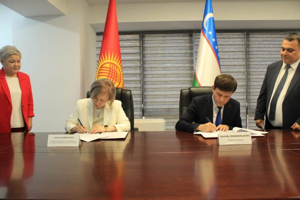 Kyrgyzstan and Uzbekistan sign draft agreement on mutual recognition of pension service