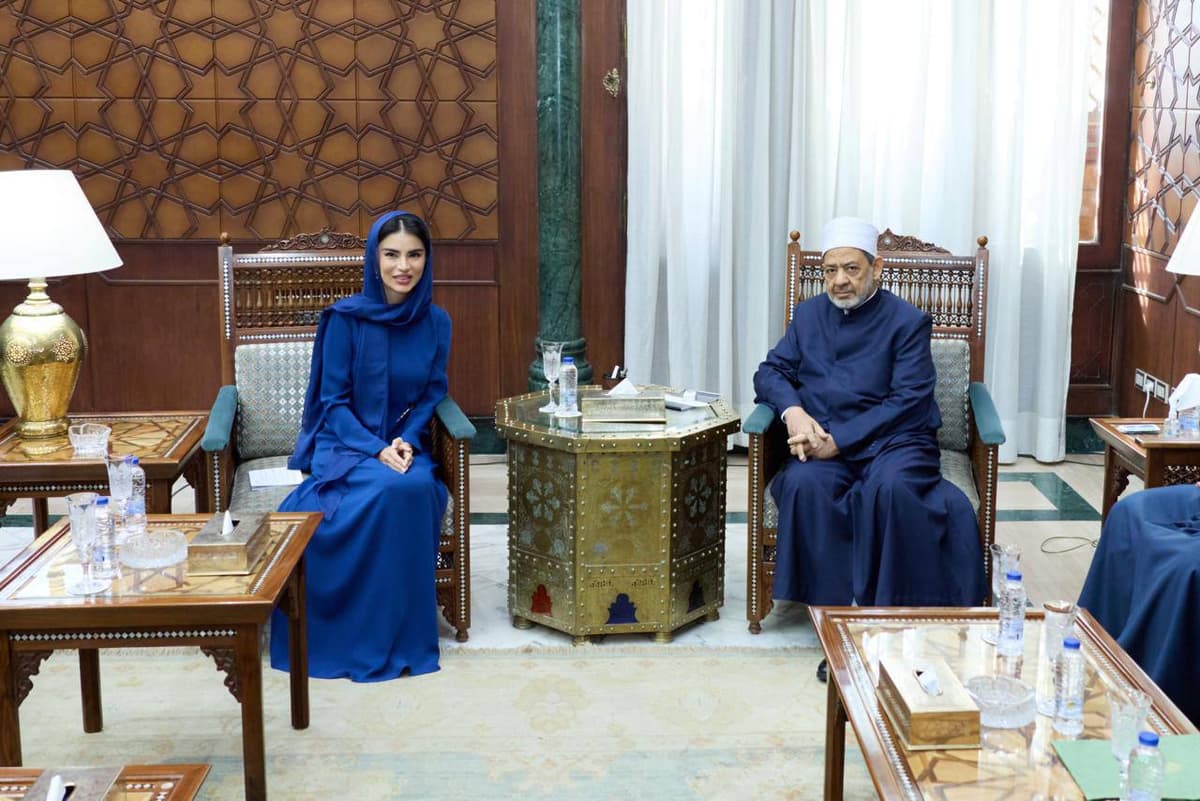 Saida Mirziyoyeva holds talks with Al-Azhar Grand Imam to discuss religious and educational cooperation