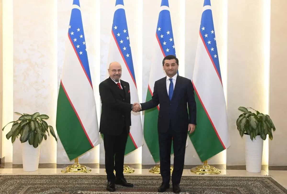 Baxtiyor Saidov Albaniyaning yangi elchisi ishonch yorliqlarini qabul qildi