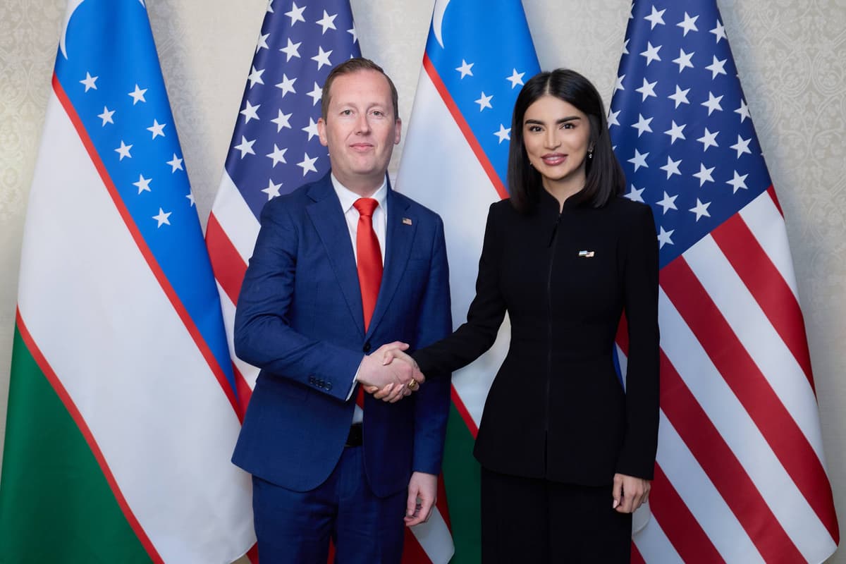 Saida Mirziyoyeva AQSh poytaxtida Serjio Gor bilan uchrashuv o‘tkazdi