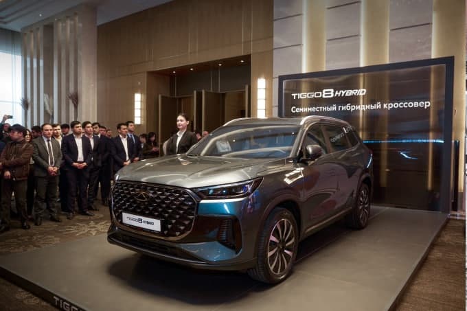 Chery Uzbekistan гибридли етти ўриндиқли Tiggo 8 Hybrid ва янгиланган Tiggo 7 туркумини тақдим этди