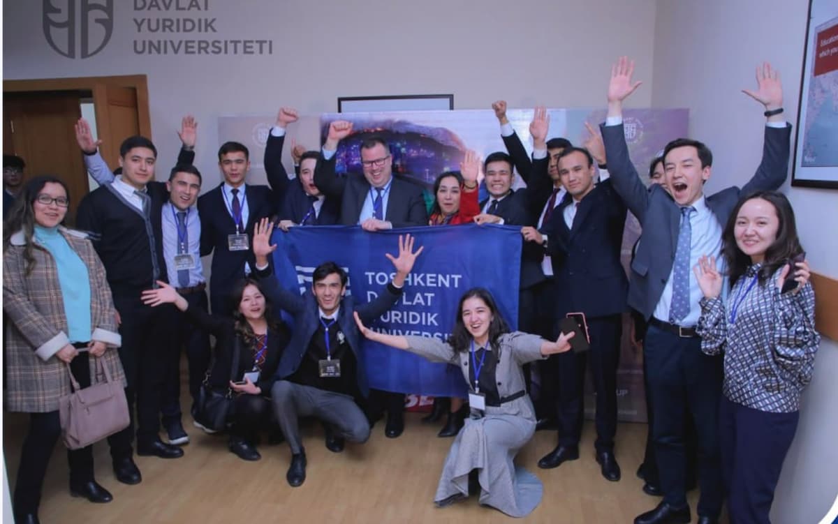 Toshkent yuridik universiteti “sud o‘yinlari” bo‘yicha Markaziy Osiyoda birinchi