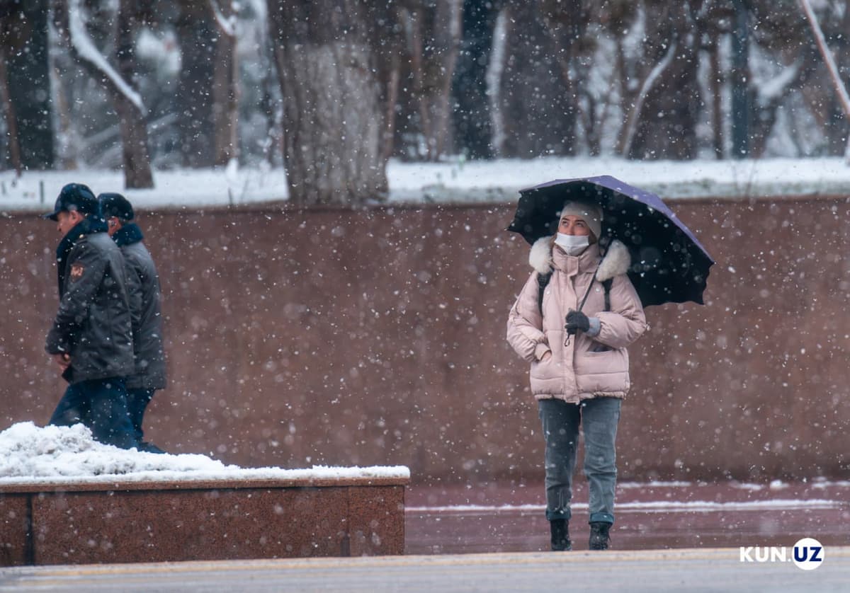 Uzhydromet warns of heavy snow and sharp cold snap