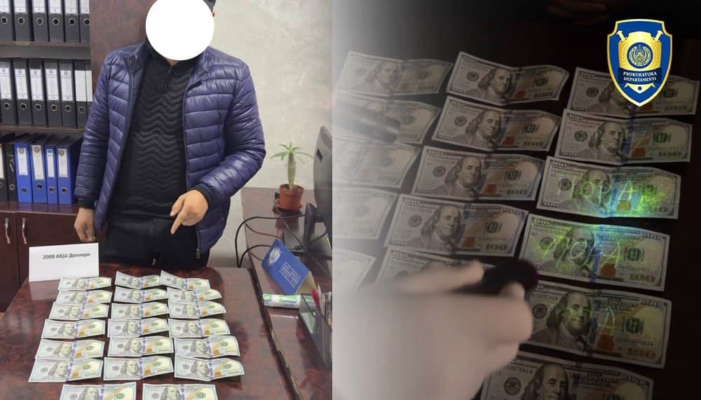 28 млн сўмлик жаримани “йўқ қилиб бериш”ни ваъда қилган юрисконсулт ушланди