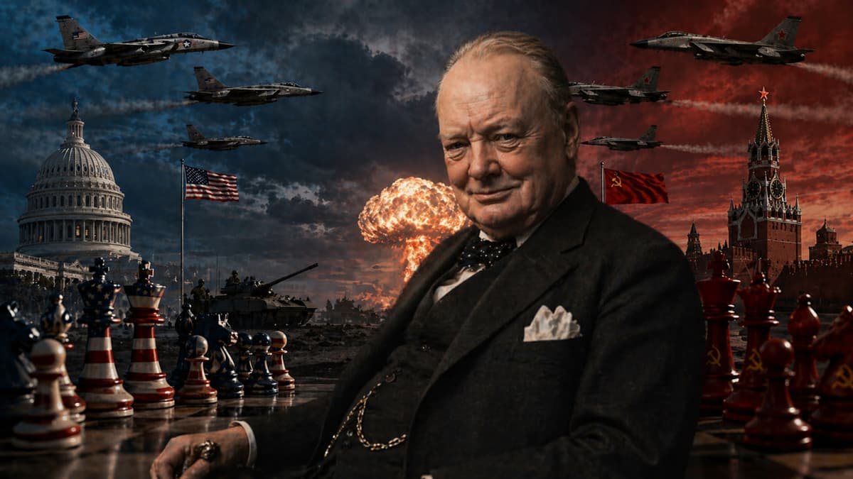 Dunyoni ikki lagerga bo‘lgan Cherchill – “Sovuq urush” davri qanday boshlangandi?