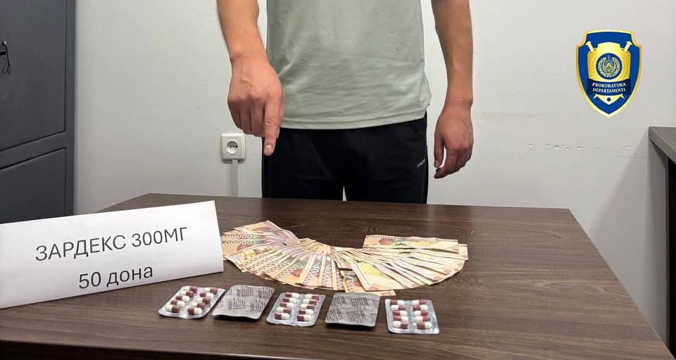 Kuchli ta’sir qiluvchi dorilar savdosi bilan shug‘ullanib kelgan shaxslar ushlandi