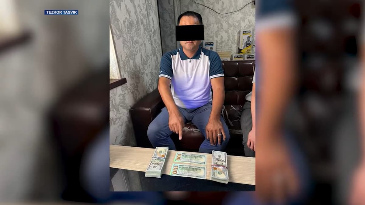В Зангиате при получении 20 тысяч долларов задержан чиновник