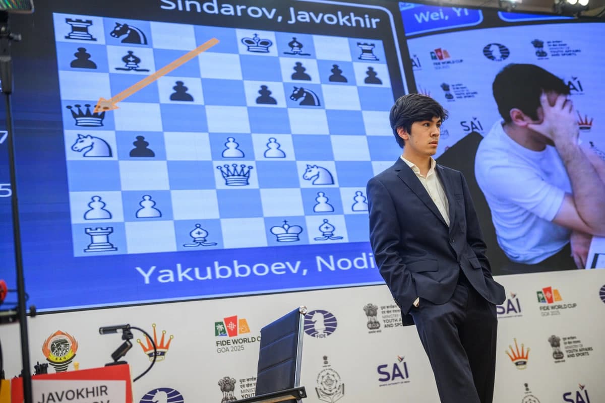 Узбекский шахматист Жавохир Синдаров выиграл Кубок мира
