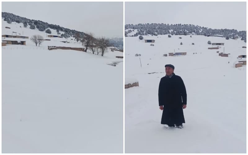 Qashqadaryoda qalin qor sababli 600 kishi tashqi dunyodan uzildi