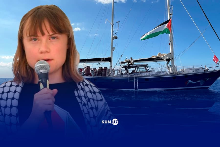Qizaloqqa qarshi armiya: Greta Tunberg G‘azoga yetib borolmadi