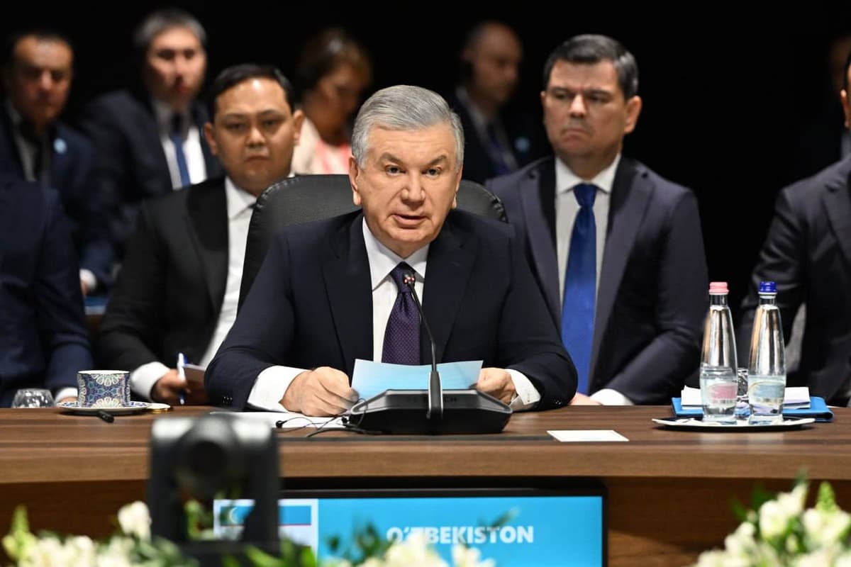 President Mirziyoyev backs two-state solution in Gaza conflict, calls for diplomatic resolution to the war in Ukraine