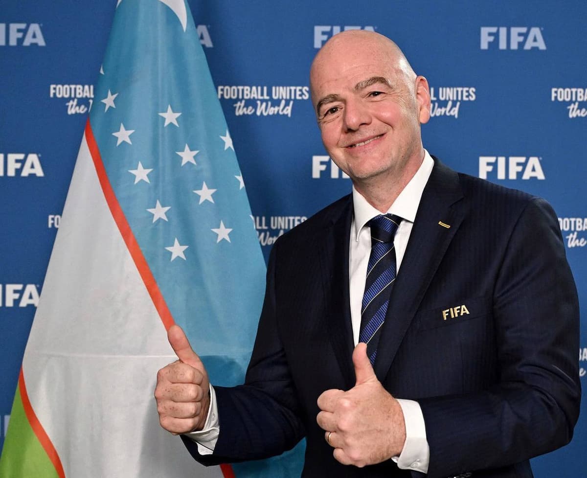 Президент ФИФА Джанни Инфантино посетит Узбекистан