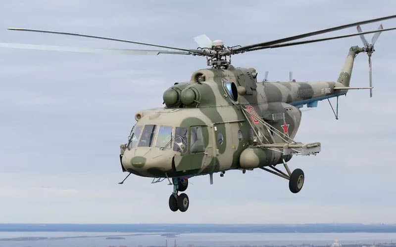 Rostov viloyatida Mi-8 harbiy vertolyoti urib tushirildi