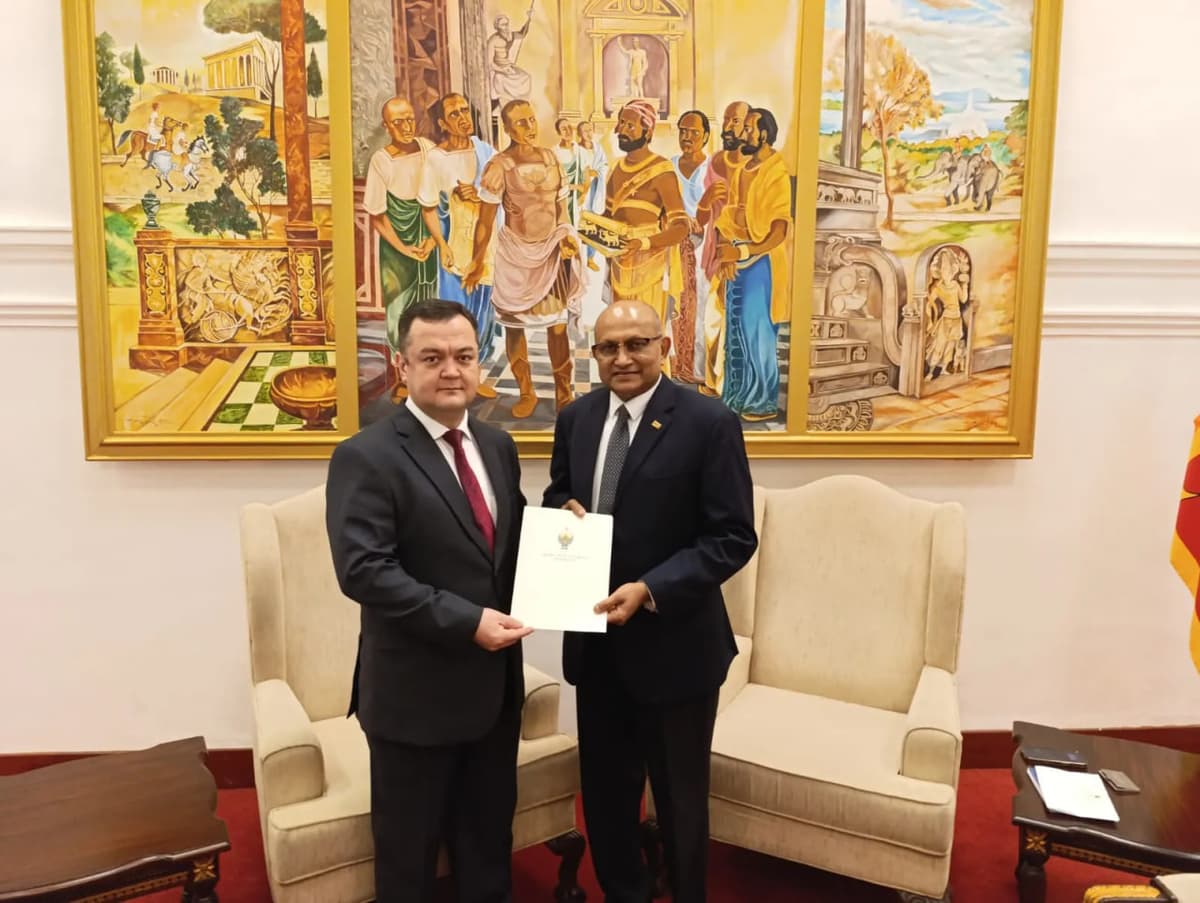 Uzbekistan appoints its first ambassador to Sri Lanka