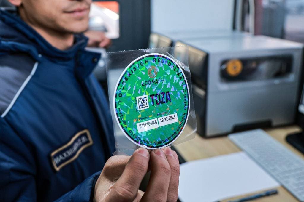 Eko-stiker bo‘yicha jarimalar qo‘llash 2 yildan so‘ng boshlanadi