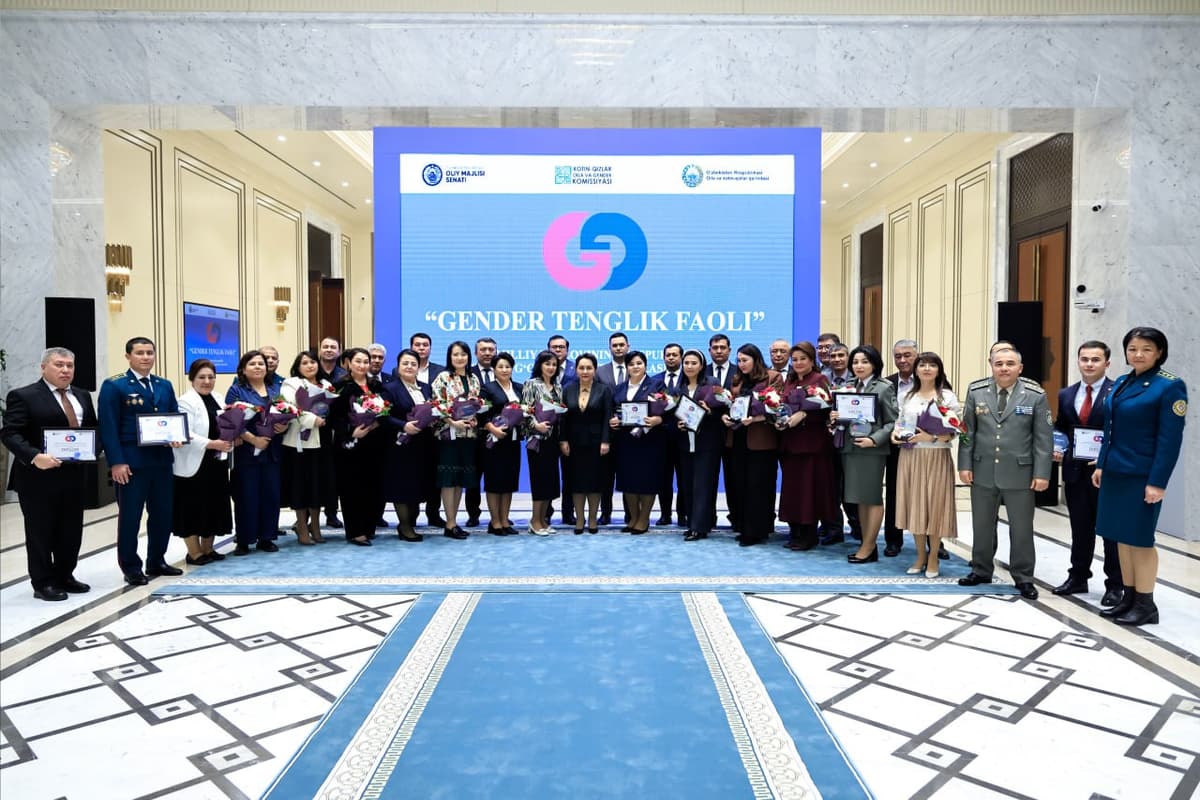 «Gender tenglik faoli» milliy tanlovi g‘oliblari taqdirlandi
