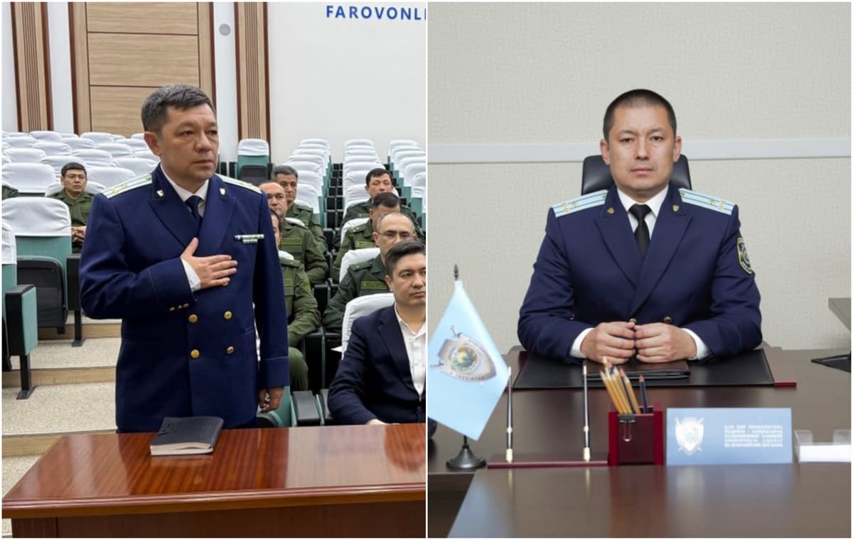 New Deputy Prosecutor General and Tashkent Region Prosecutor appointed in Uzbekistan
