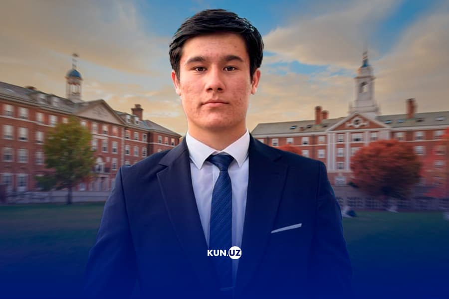 “Ingliz tili katta imkoniyatlar eshigini ochishini erta tushunganman” - Harvard universitetiga 100 foizlik grant yutgan farg‘onalik yigit hikoyasi