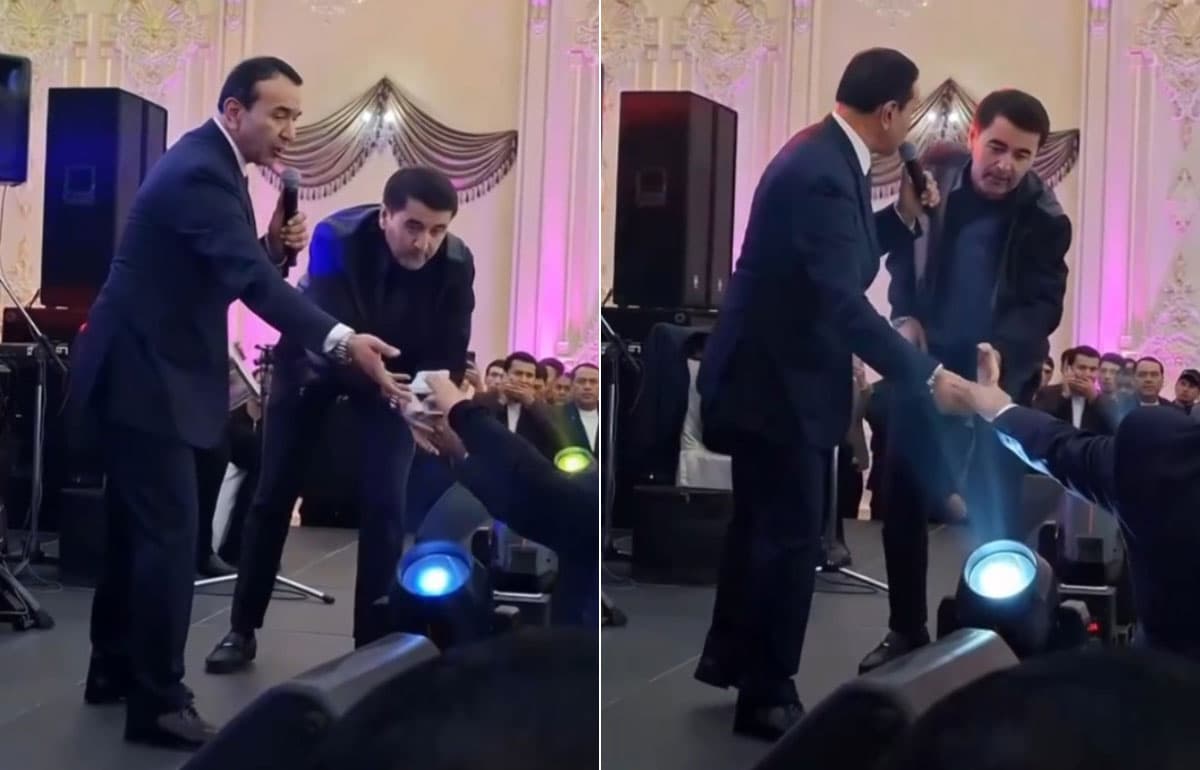 “Bu – milliy qadriyatning bir qismi” – vazir Ozodbek Nazarbekov to‘yda qo‘shiq aytib, qistirilgan pullarni olganiga izoh berildi