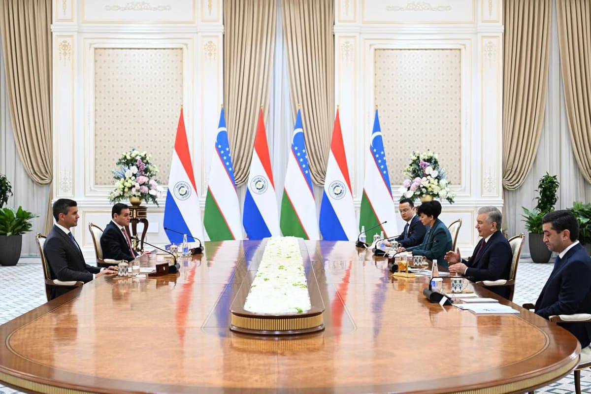 Presidents of Uzbekistan and Paraguay discuss strengthening bilateral partnership