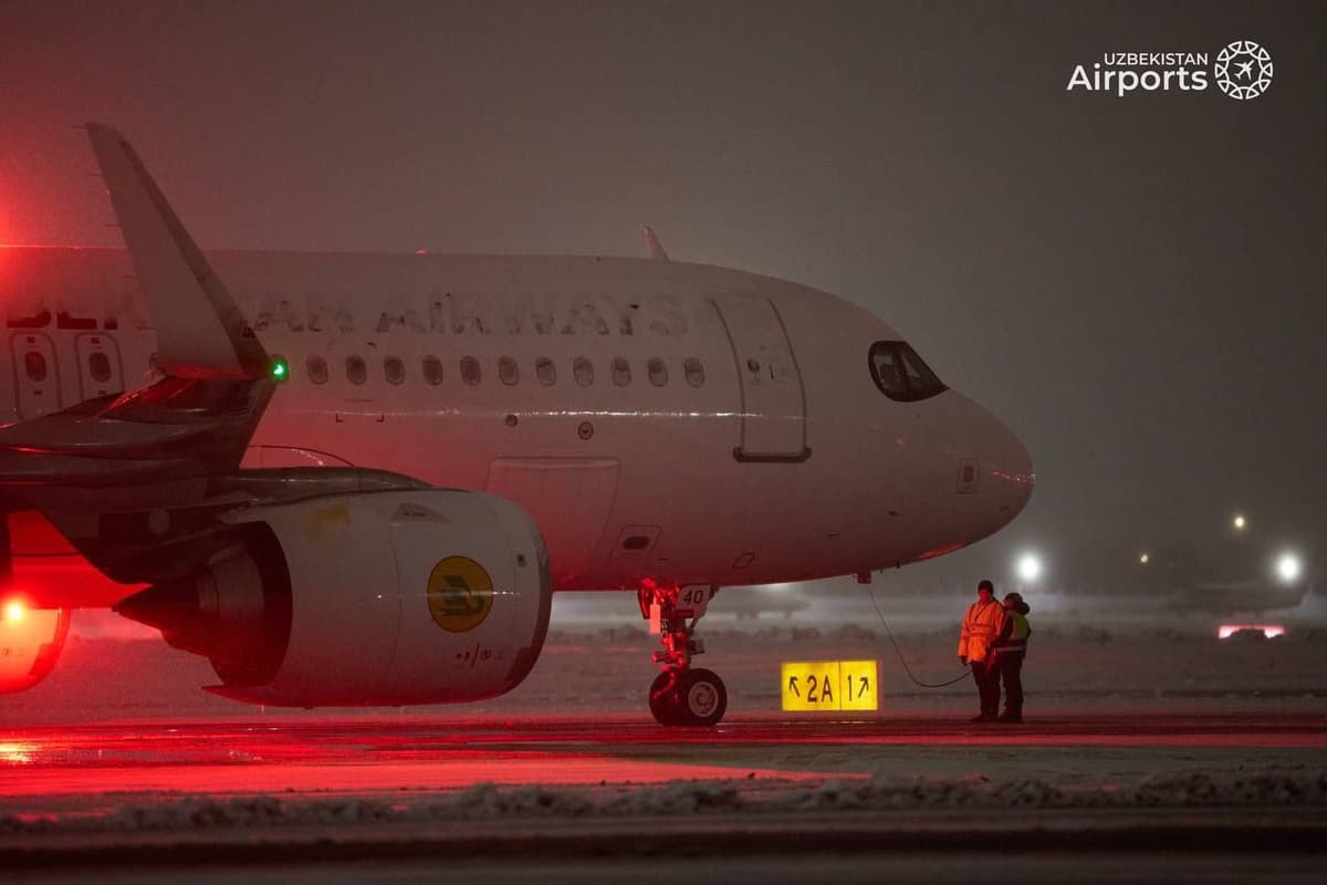 O‘zbekiston aeroportlari 2024 yilda 13,5 mlndan ortiq yo‘lovchiga xizmat ko‘rsatdi