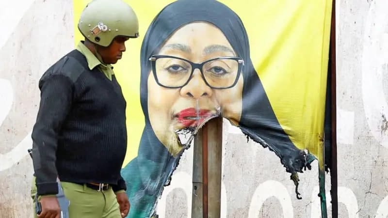 Tanzaniyada saylovdan keyingi tartibsizliklar: yuzlab odamlar halok bo‘lgani aytilmoqda