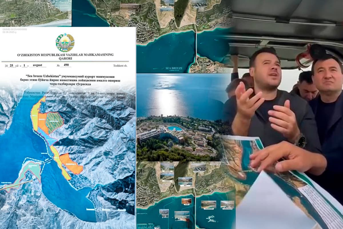 Ҳукумат “Sea Breeze Uzbekistan” қурилишини тасдиқлади