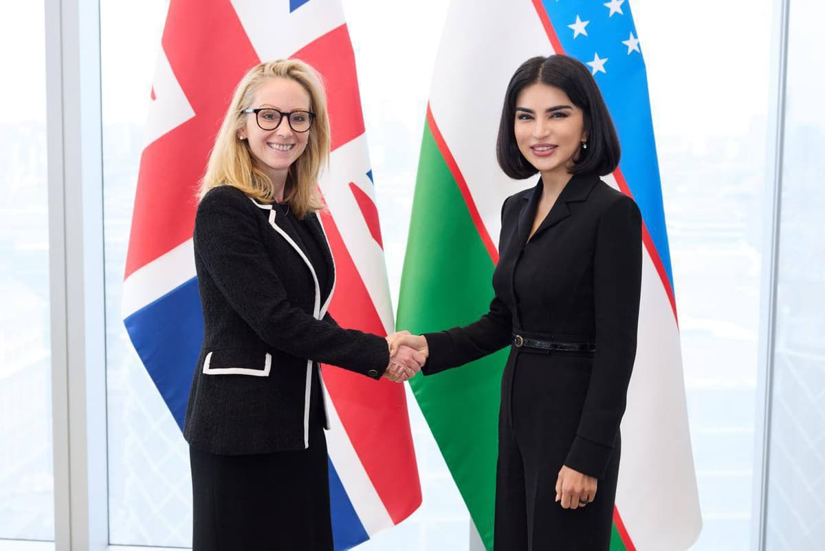 Saida Mirziyoyeva discusses reforms and WTO accession with UK Treasury official