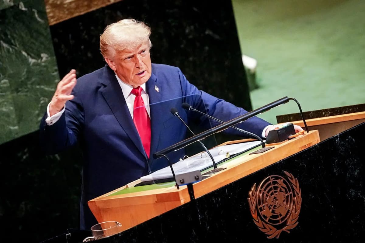 Трамп БМТ Бош Ассамблеясида иқлим инқирозини «энг катта фирибгарлик» деб атади