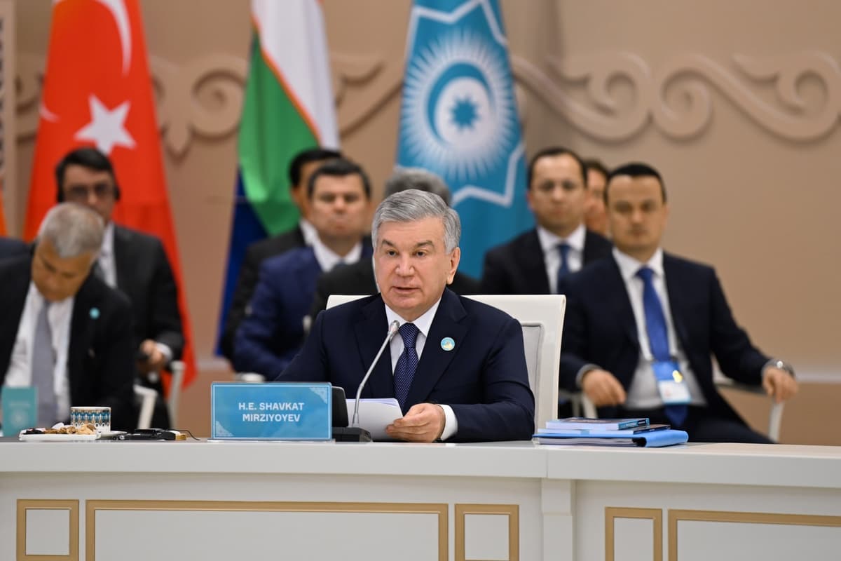 Shavkat Mirziyoyev calls for "Digital Turkic Corridor" and AI cooperation at OTS summit