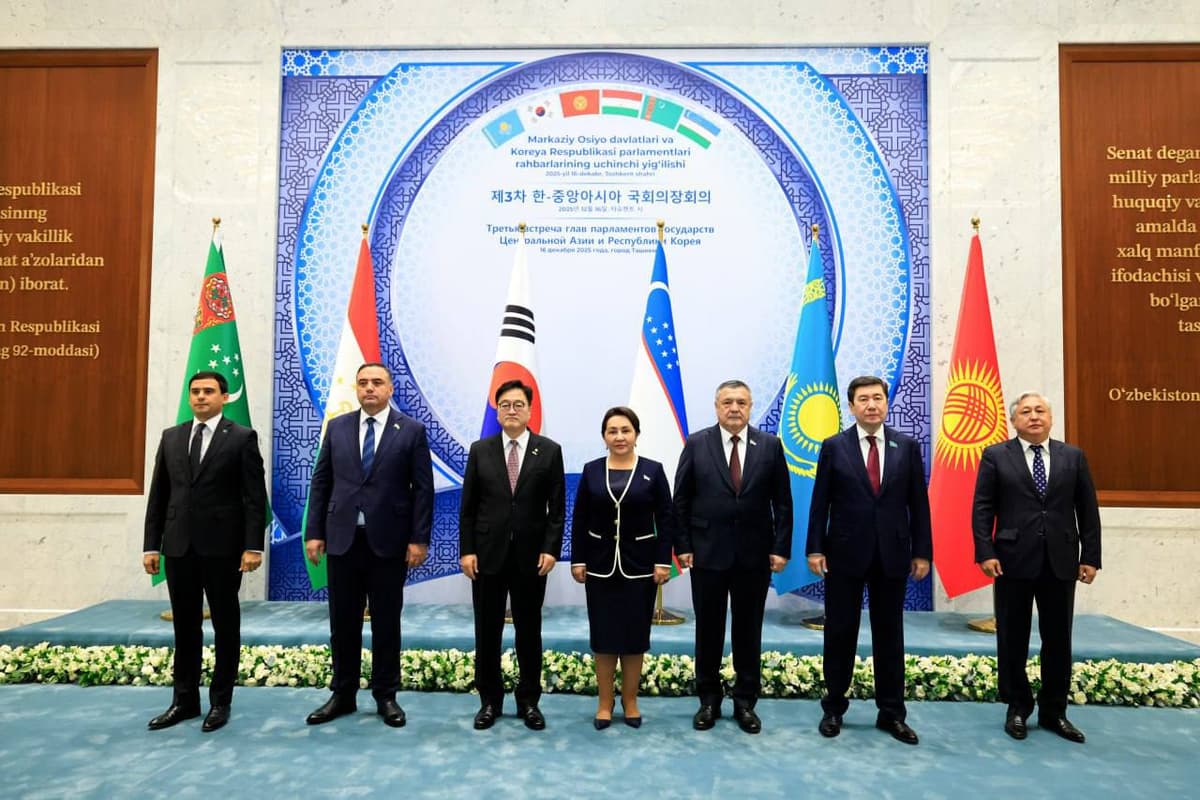 Tashkent hosts Central Asia – South Korea parliamentary speakers’ meeting