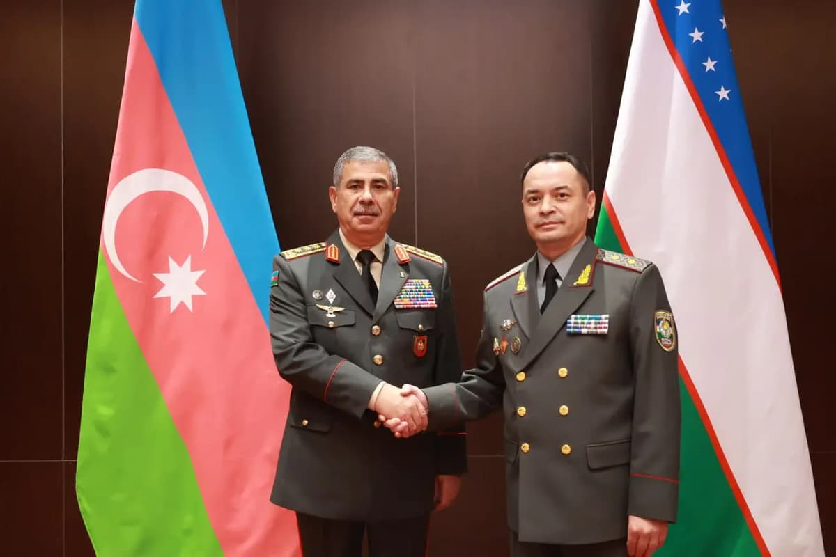 Uzbekistan and Azerbaijan strengthen military cooperation