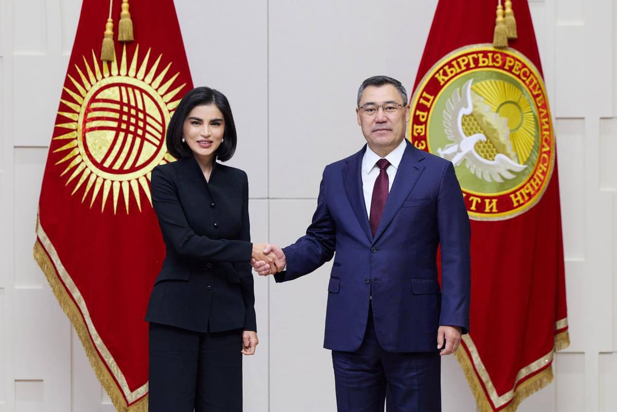 Saida Mirziyoyeva holds talks with President of Kyrgyzstan Sadyr Japarov