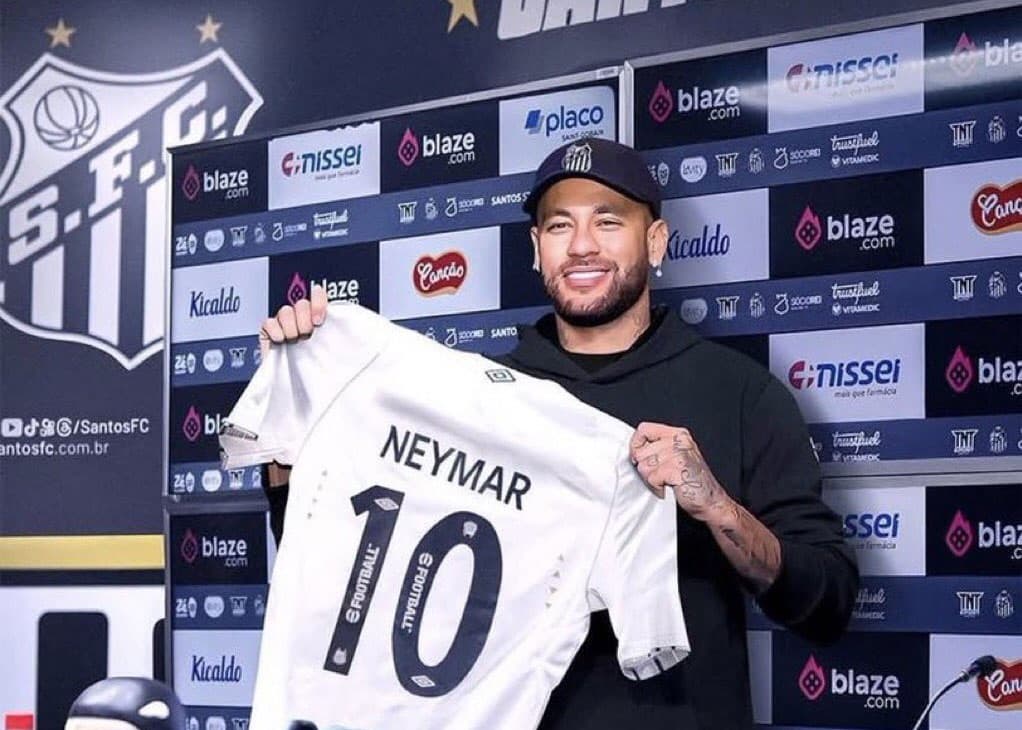 Braziliyaning «Santos» klubi Neymar qaytganini e’lon qildi
