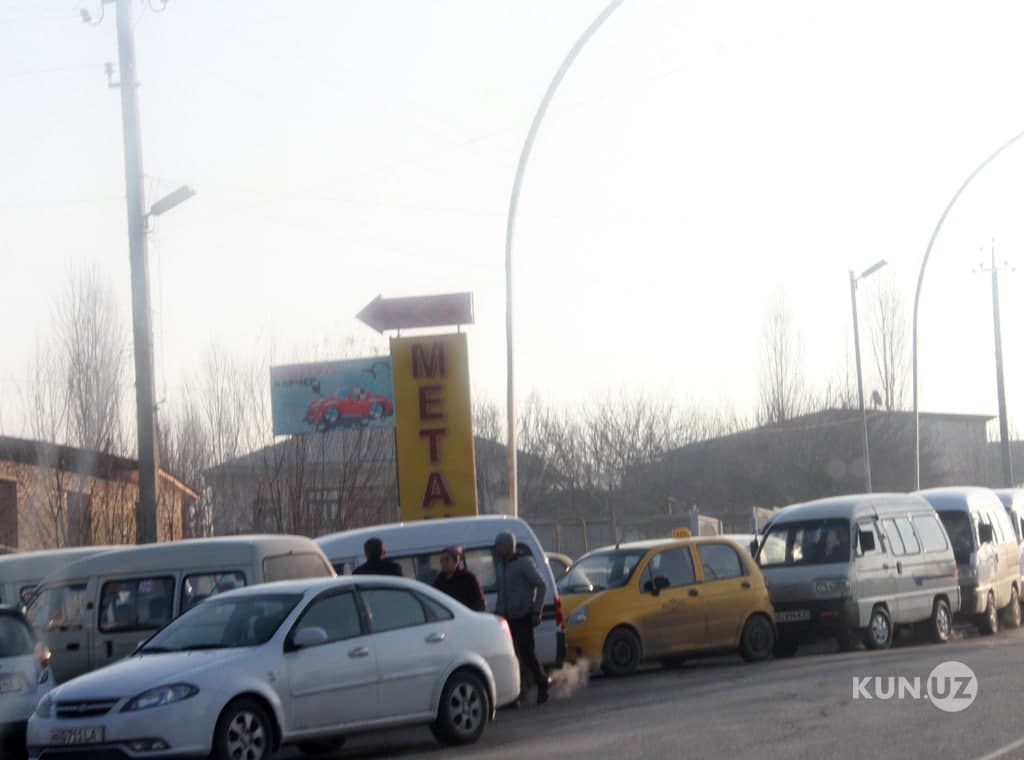 Gaz berilmayotgani sababli metan-shoxobchalarda uzundan-uzun navbatlar saqlanib qolyapti
