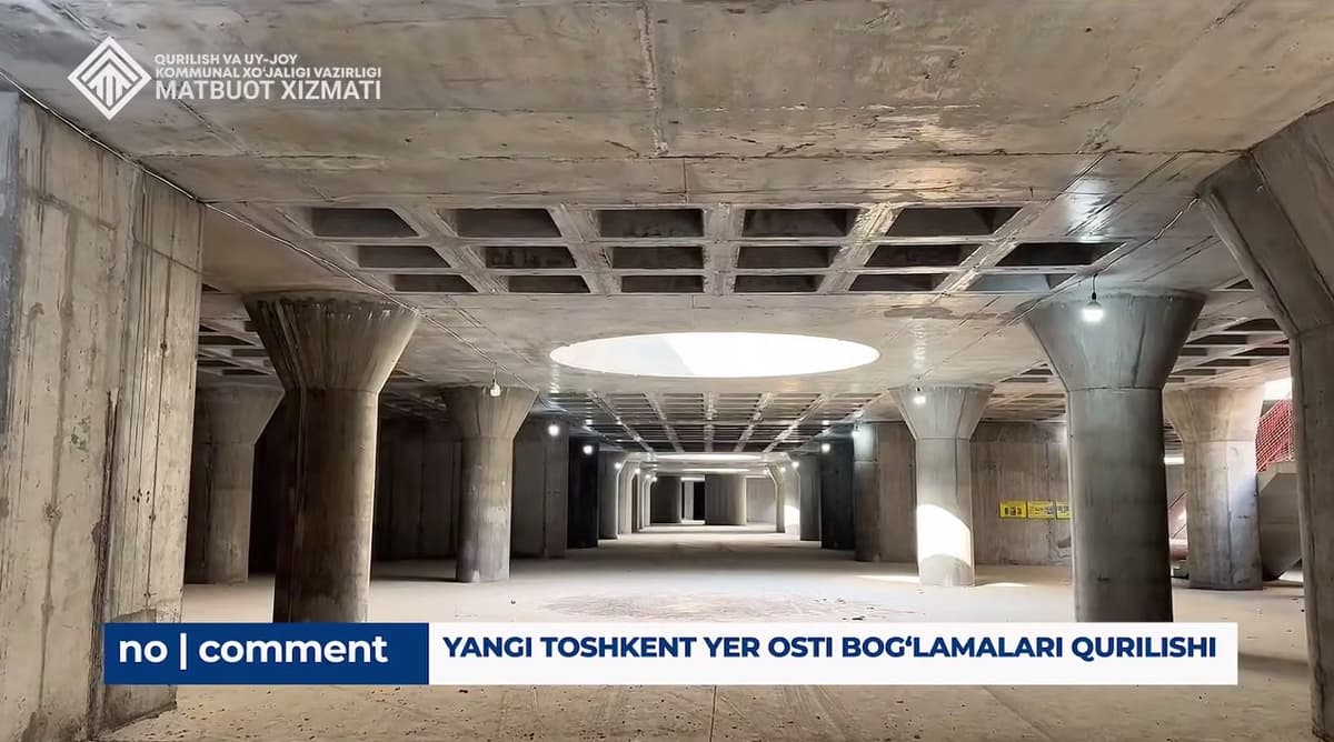Yangi Toshkentda ko‘p funksiyali yerosti majmualari barpo etiladi